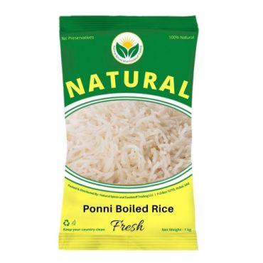 Natural Spices Premium Ponni Boiled Rice, 2.5 Kg